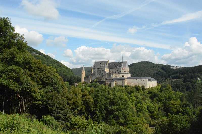 Camping Walsdorf in Luxemburg - kasteel vianden