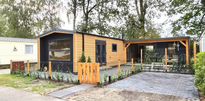 Nieuw, comfortabel en luxe 6p-chalet op camping De Meulebarg in Elspeet (bouwjaar2026)