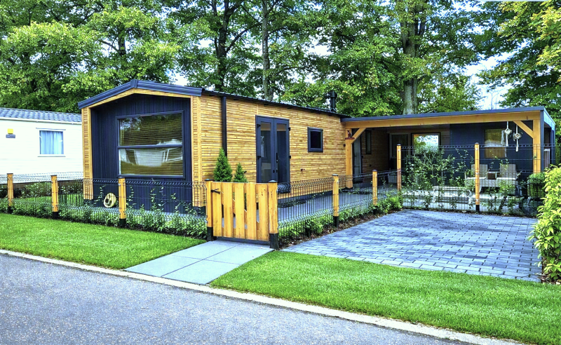 Nieuw, comfortabel en luxe 6p-chalet op camping De Meulebarg in Elspeet (bouwjaar 2026)