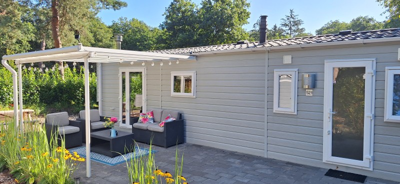 Knus 5 pers.chalet met 3 slaapkamers; 't Boshuuske
