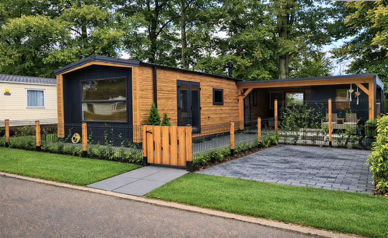 Nieuw, comfortabel en luxe 6p-chalet op camping De Meulebarg in Elspeet (bouwjaar 2026)
