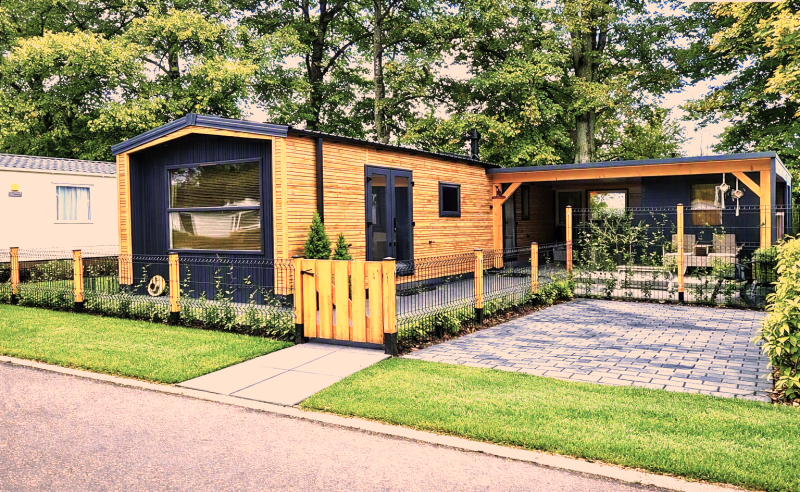 Nieuw, comfortabel en luxe 6p-chalet op camping De Meulebarg in Elspeet (bouwjaar 2026)