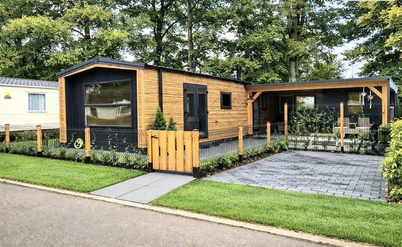Nieuw, comfortabel en luxe 6p-chalet op camping De Meulebarg in Elspeet (bouwjaar 2026)